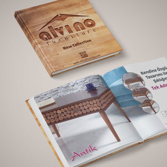 Alvino Furniture Katalog Tasarımı | İdea Sanat Reklam Ajansı Gaziantep