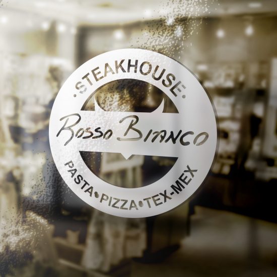 Rosso Bianco Steakhouse Logo Tasarımı | İdea Sanat Reklam Ajansı Gaziantep